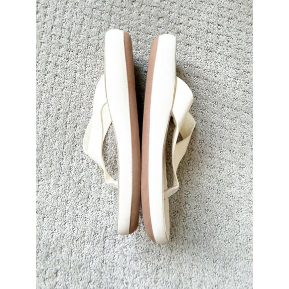 Ancient Greek Sandals Charys Comfort flip flops 37/7 in White - Picture 6 of 11